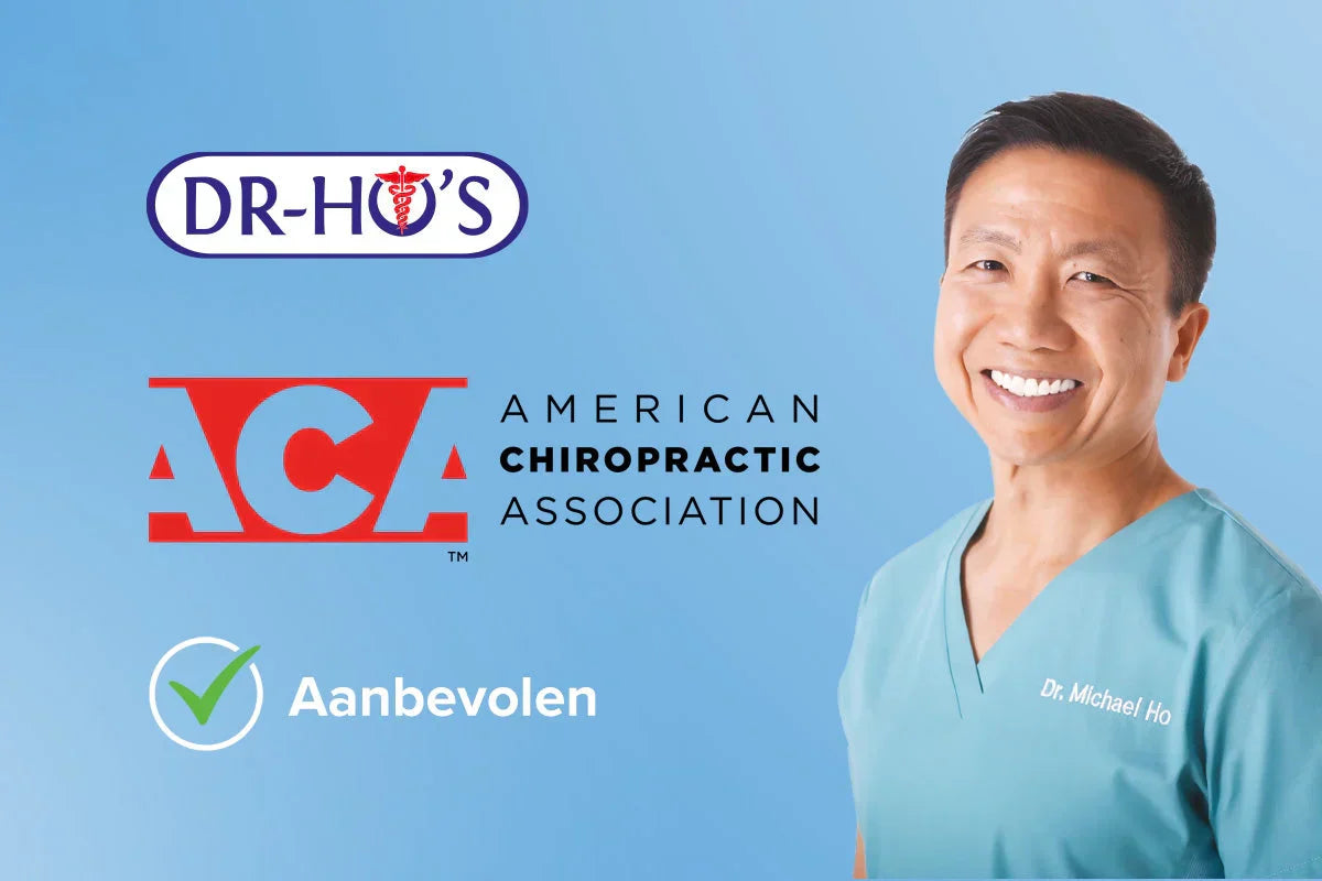 DR-HO‘S Produkte von der Amerikanischen Gesellschaft für Chiropraktik empfohlen