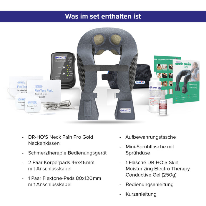 DR-HO’S Neck Pain Pro, Schmerzlinderung für Nacken, Schultern und Körper
